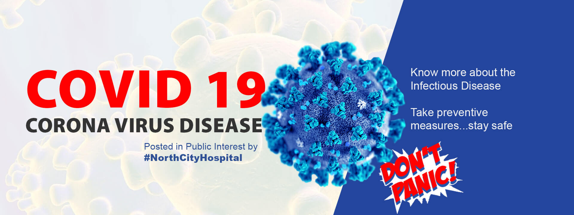 Corovirus CODIF 19 advice - North City Hospital